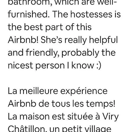 Chez Cath 20 Min Orlyairport Paisible Avec Vue Sur Le Jardin *